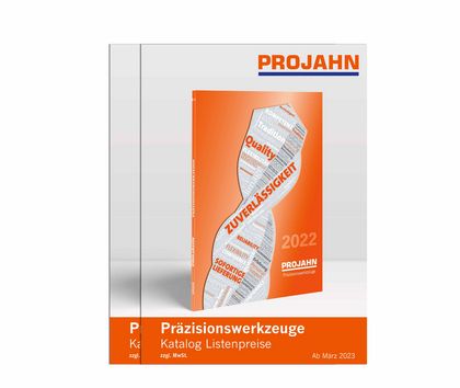 PROJAHN-Katalogpreislisten "Präzisionswerkzeuge"