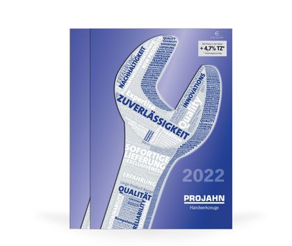 PROJAHN-Katalog 
"Handwerkzeuge 2022"