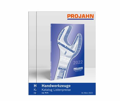 PROJAHN-Katalogpreislisten "Handwerkzeuge"