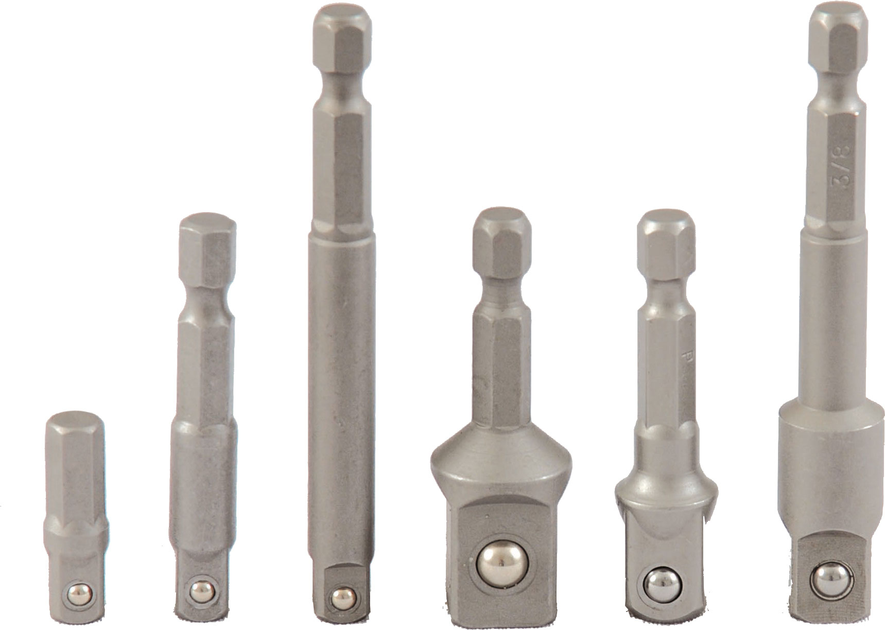 Steckschlüssel 1/4" Bit Aufnahme 6-13 mm Magnet Schlüssel 100 mm Lang 8-tlg 