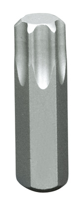 Schraubendreher-Einsätze / Bits 10 mm für Innen-TX-Schrauben 