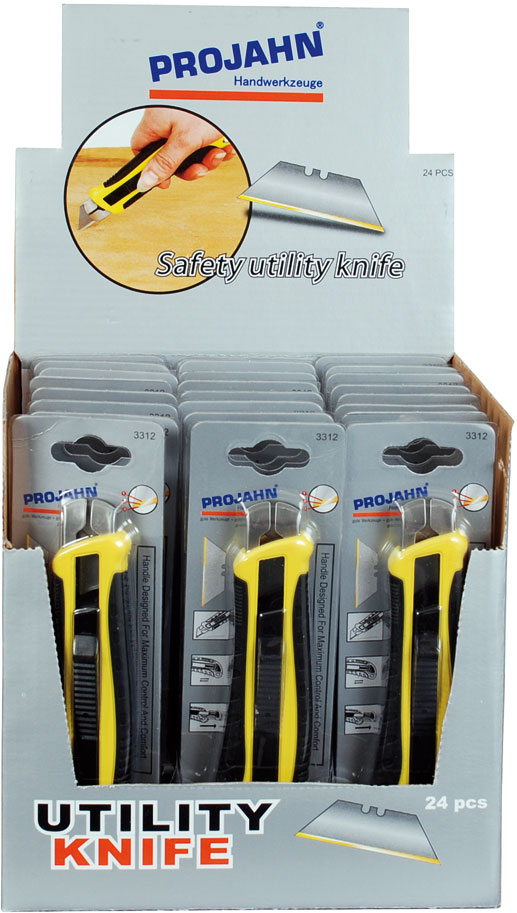 Sicherheits-Cutter-Messer  mit Automatik-Klinge