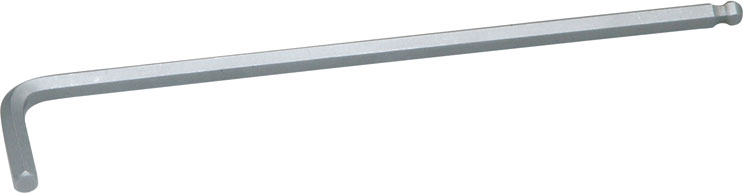 Winkelstiftschlüssel für Innen-6kant Schrauben mit Kugelkopf extra lange Form nach DIN ISO 2936 