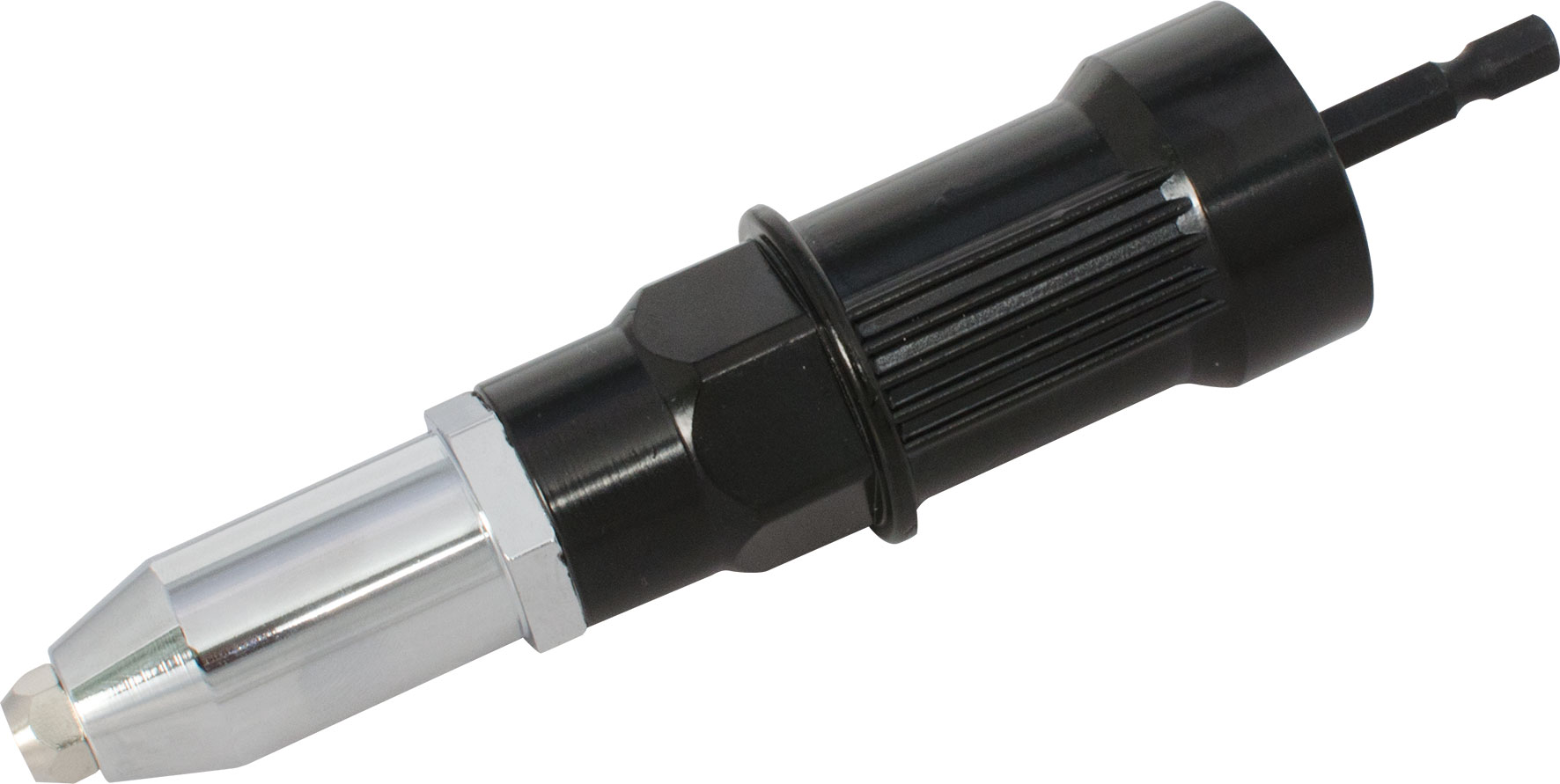 PROFI-Blindnietvorsatz-Adapter mit Haltegriff Zur Verarbeitung von Blindnieten der Durchmesser 3,0 / 3,2 / 4,0 / 4,8 / 5,0 / 6,4 mm