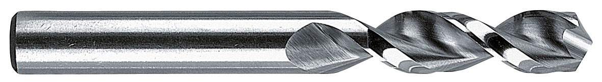 Extra kurze Mehrbereichs-Spiralbohrer mit Zylinderschaft HSS-Co DIN 1897 Typ UF-L