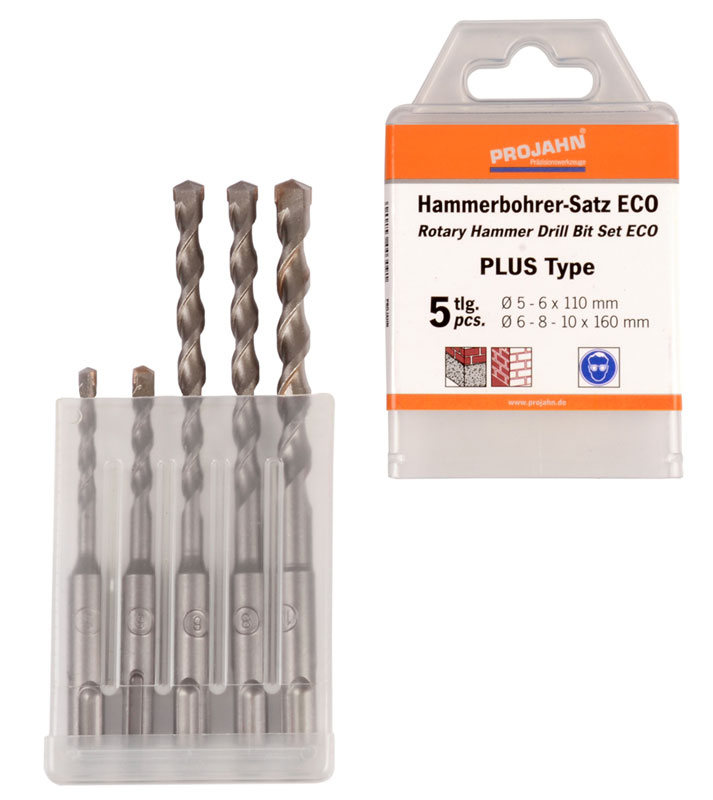 Hammerbohrer SDS-plus ECO Set 5-tlg.