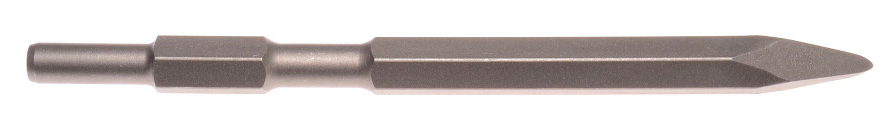 Pointed chisel Shank 21 mm hex